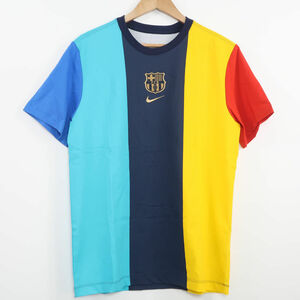 未使用 NIKE ナイキ FCバルセロナ 2022-23 AW DJ2562-451 Tシャツ L 半袖 ボイス サッカーウェア トップス メンズ AT658A10