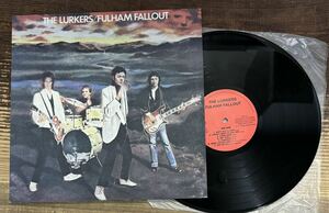 英盤 CAPTAIN Oi LP レコード AHOY LP 73】THE LURKERS ラーカーズ■FULHAM FALLOUT■名盤 1st■PUNK 