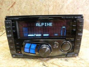 ALPINE アルパイン 2DIN CD MD オーディオ デッキ MDA-W933J CDはOK MDは読込不良 ジャンク