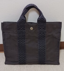 HERMES☆エルメス☆エールライン☆PM☆ハンドバッグ☆トートバッグ☆キャンバス☆美品