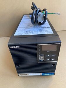 現状簡易チェック★OMRON オムロン無停電電源装置 UPS BL75T リチウムイオン★ZA63