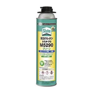 低温用 (ガンタイプ) Sista (シスタ) プロ M5290 650ml - 低温下でも使えるガンタイプの発泡ウレタン、防音・