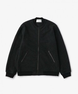 送料無料発送 超特価即決 人気希少サイズ XXL 2XL UNITED ARROWS ウール カシミヤ ダブルジップ ブルゾン 日本製 正規品 新品未使用 タグ付