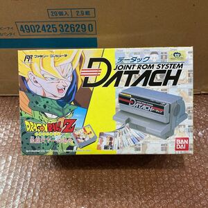 未開封【バンダイ】FC fc ファミコン DATACH データック ドラゴンボールZ 激闘天下一武道会 箱出し品　デッドストック 未開封品　2