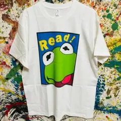 カーミット レトロ リプリント Tシャツ 半袖 メンズ 新品 個性的 白