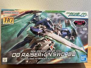  新品未開封 機動戦士ガンダムOO HG 1/144 ダブルオーライザー+ＧＮソードⅢ 54