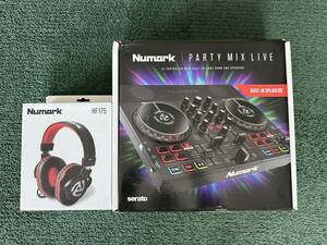 極美品★Numark Party Mix Live DJコントローラー & HF175 ヘッドホン セット