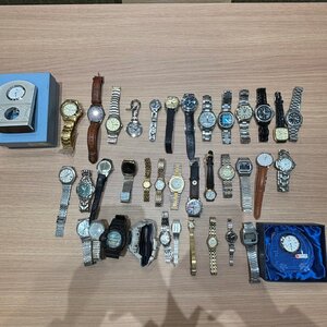 【WSB1453a】時計おまとめ ジャンク品 一部稼働品あり SEIKO シチズン G-SHOCK ジーショック カシオ RICOH クオーツ 機械 腕時計 CK 4℃