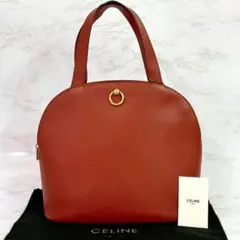 セリーヌ CELINE ハンドバッグ トートバッグ レザー レッド