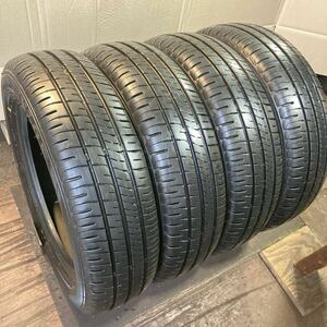 良品! 155/65R13 4本／DL ENASAVE EC204 9分上 送料込14000円〜 G4485-32