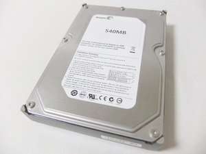 5 希少【保証付】NEC製 PC-98シリーズ用内蔵3.5インチIDE HDD 540MB 信頼の有名メーカー製HDD 保証付 予備やバックアップに 動作確認済