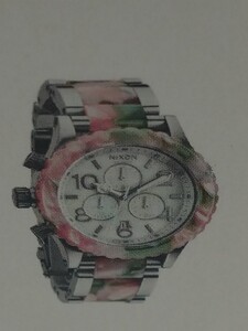 NIXON ニクソン 腕時計 42-20 CHRONO　MINT JULEP 42-20クロノグラフ 元箱付き 電池切れ 美品