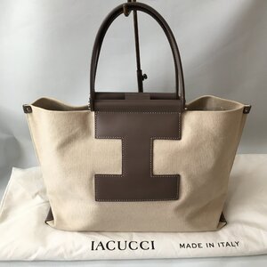 即決 美品 IACUCCI(イアクッチ) ソルベット　トート　バッグTM