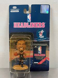 未開封 HEADLINERS フィギュア ALONZO MOURNING バスケット MIAMI HEAT NBA 同梱可能