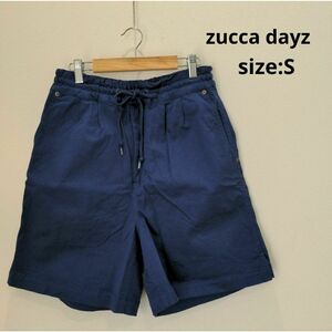 ズッカ zucca dayz メンズ ショートパンツ ブルー S パンツ