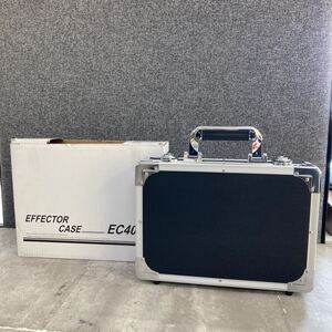 0701c2309 KC エフェクターケース EC-40/BK ブラック (内寸 320 x 220 x 35+20mm) ※※同梱不可※※