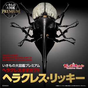 BANDAI　いきもの大図鑑プレミアム　ヘラクレス・リッキー　未開封新品