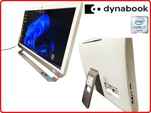 トップクオリティ爆速カスタマイズ/TOSHIBA REGZA D61/NW 超高速Core-i7 4コア/Webカメラ/HDD2TB搭載/RAM8G/最強Win11/Office/No.4620