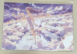 美少女系　オリジナル　A5イラストカード　イラスト展　特典　カントク　5年目の放課後　くるみ　