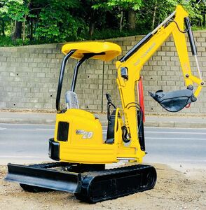 (ヤンマー)Yanmar VIO20 油圧ショベル・1686時間2tクラス・◆倍速 付き◆ミニユンボ