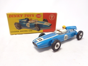 DINKY TOYS 240 COOPER RACING CAR ディンキー クーパー レーシングカー （箱付）送料別