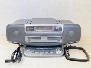 Panasonic パナソニック パーソナルMDシステム RX-MDX83 ラジオ(AM/FM) CD カセット MD ジャンク品MDラジカセ オーディオ機器 