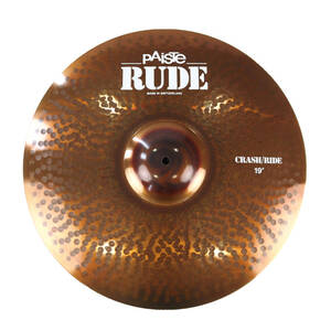 パイステ クラッシュライドシンバル 19インチ RUDE Crash Ride 19 PAISTE