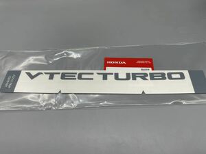 ■■■在庫有すぐ発送 ホンダ純正 FK8 VTEC TURBO ステッカー シビック タイプR CTR ウィンドウ エンブレム①