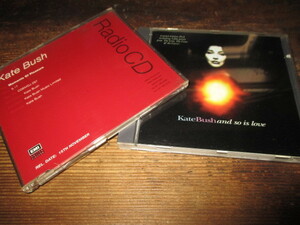 kate bush (RARE!!CDシングル2枚セット送料込み!!)