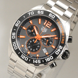 タグホイヤー TAG HEUER 腕時計 フォーミュラ1 クロノグラフ CAZ101AH.BA0842 クオーツ メンズ 中古 極美品 [質イコー]