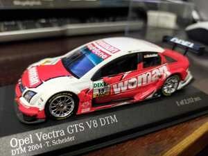 1/43 PMA ミニチャンプス OPEL VECTRA GTS V8オペル　ベクトラ DTM 2004 #15 TEAM OPC T.シャイダー