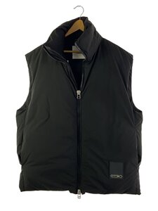 OAMC(OVER ALL MASTER CLOTH)◆21AW/INFLATE Gilet/S/ポリエステル/ブラック/無地/OAMT442801