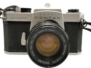 アサヒ ペンタックス PENTAX SP フィルムカメラ SPOTMATIC MC レンズ ASAHI 1:1.8 55mm 単焦点 カメラ レンズ 現状品 ジャンク品