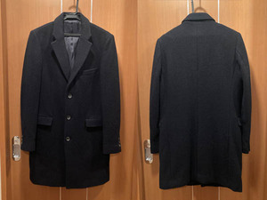 LOUNGE LIZARD / ラウンジリザード Chester Coat / チェスターコート DarkNavy / 濃紺 S