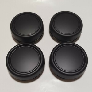 黒　ブラック【4枚】ホイール センターキャップ 79mm 73mm センターカバーアドバン　ワタナベ　Advan Ronal Penta OZ Racing Buddy Club