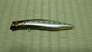 メガバス　カゲロウ100F　ステインイワシ　Megabass 　　久保田剛之　100mm/12g　重心移動動き悪い