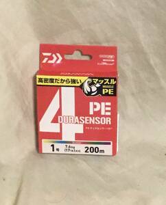 新品！ダイワPEライン200巻