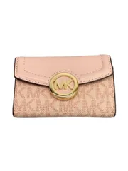 MICHAEL KORS キーケース6連 レザー ピンク 総柄 レディース