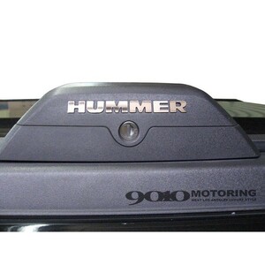 HUMMER/ハマー H3 ステンレス クロスバー レターロゴ H3WB-050S