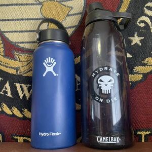 ☆海兵隊人気☆ 米軍放出品 CAMELBAK キャメルバック チュート マグ HydroFlask ハイドロフラスク 保冷 保温 最強 ２個セット (管理番号U4)