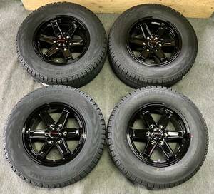 未使用！Weds KEELER 265/65R17 YOKOHAMA iceGUARD GO75 2023年製 4本 ランクルプラド等