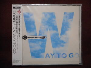 Confusion コンフュージョン / Way To Go / ARCJ-5 / 新品未開封 ケン イシイ C.T.スキャン 田中フミヤ 