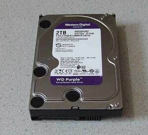内蔵SATA 3.5インチHDD WD Purple WD20PURZ 2.0TB