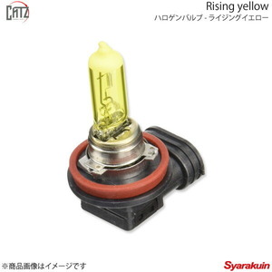 CATZ キャズ Rising yellow ハロゲンバルブ HB4 ヴィッツ NCP10/NCP13/NCP15/SCP10/SCP13/SCP15 H11.1～H17.2 CB452N