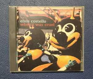 国内盤 elvis costello when i was cruel ホエン・アイ・ワズ・クルーエル スマイル収録 ピクチャーディスク 廃盤 UICL-1017 歌詞 対訳