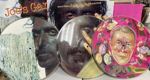 チェコglobus 正規限定ピクチャーレコード3枚コンプリートセット デッドストック新品！★Frank Zappa / JOE’S GARAGE ACT I, II & III 