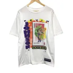 美品　90s KEVIN JOHNSON ビンテージ半袖Tシャツ　USA製 白色