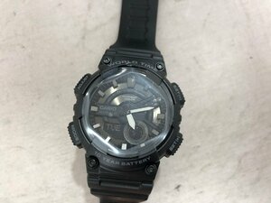 【CASIO】カシオ　コレクション　AEQ-110W-1BJH　腕時計　チャコール×ブラック　SY02-GSD