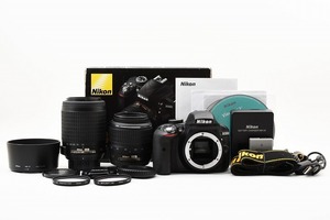 14849 Nikon D3300 手振れ補正 ニコン デジタル一眼 ダブルズームキット