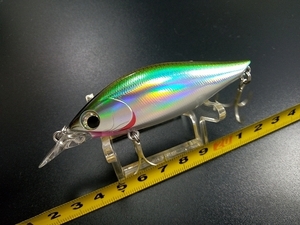 ジップベイツ ザブラ デビルフラッター77S トラウトチューン #975/ワカサギHグローベリー USED サクラマスに ZIPBAITS ZBL DEVIL FLATTER